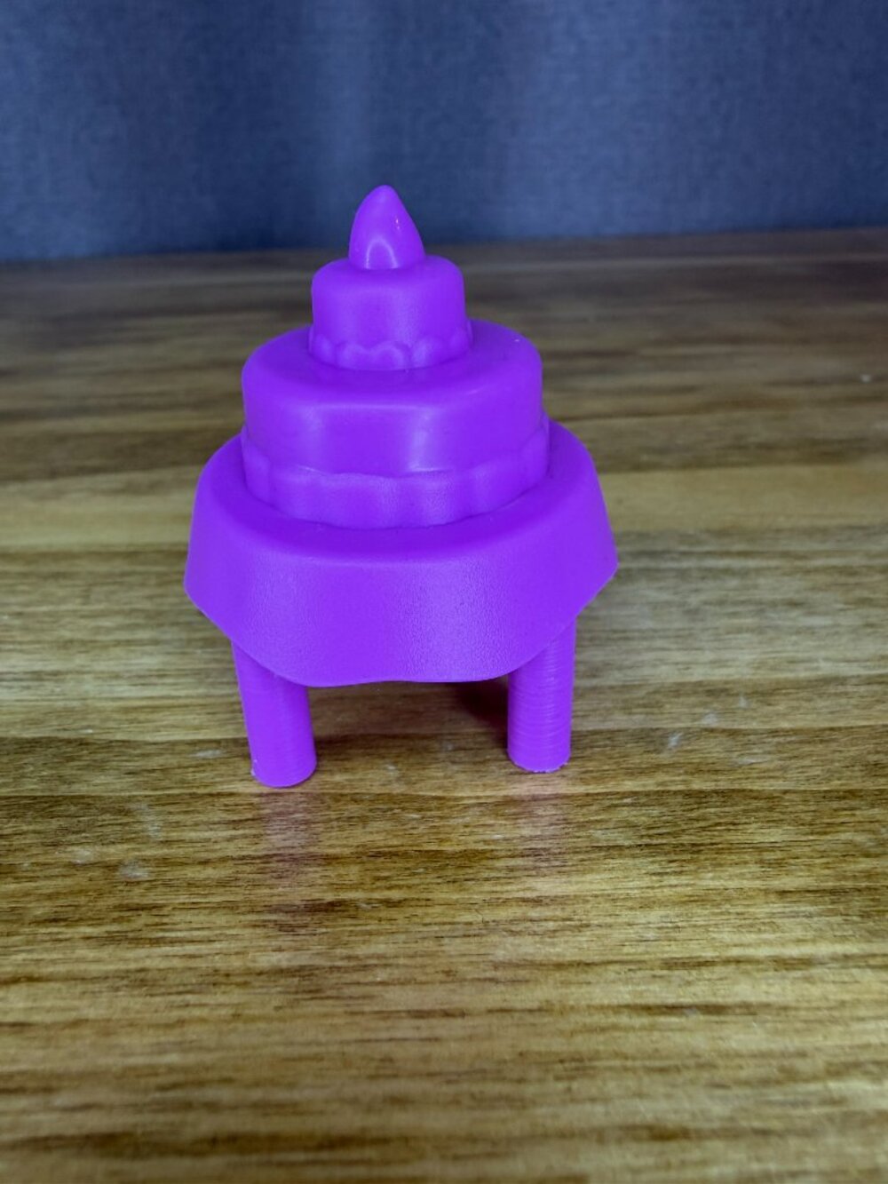 Peppa Pig Playset Oval Cake Table Replacement Part Purple